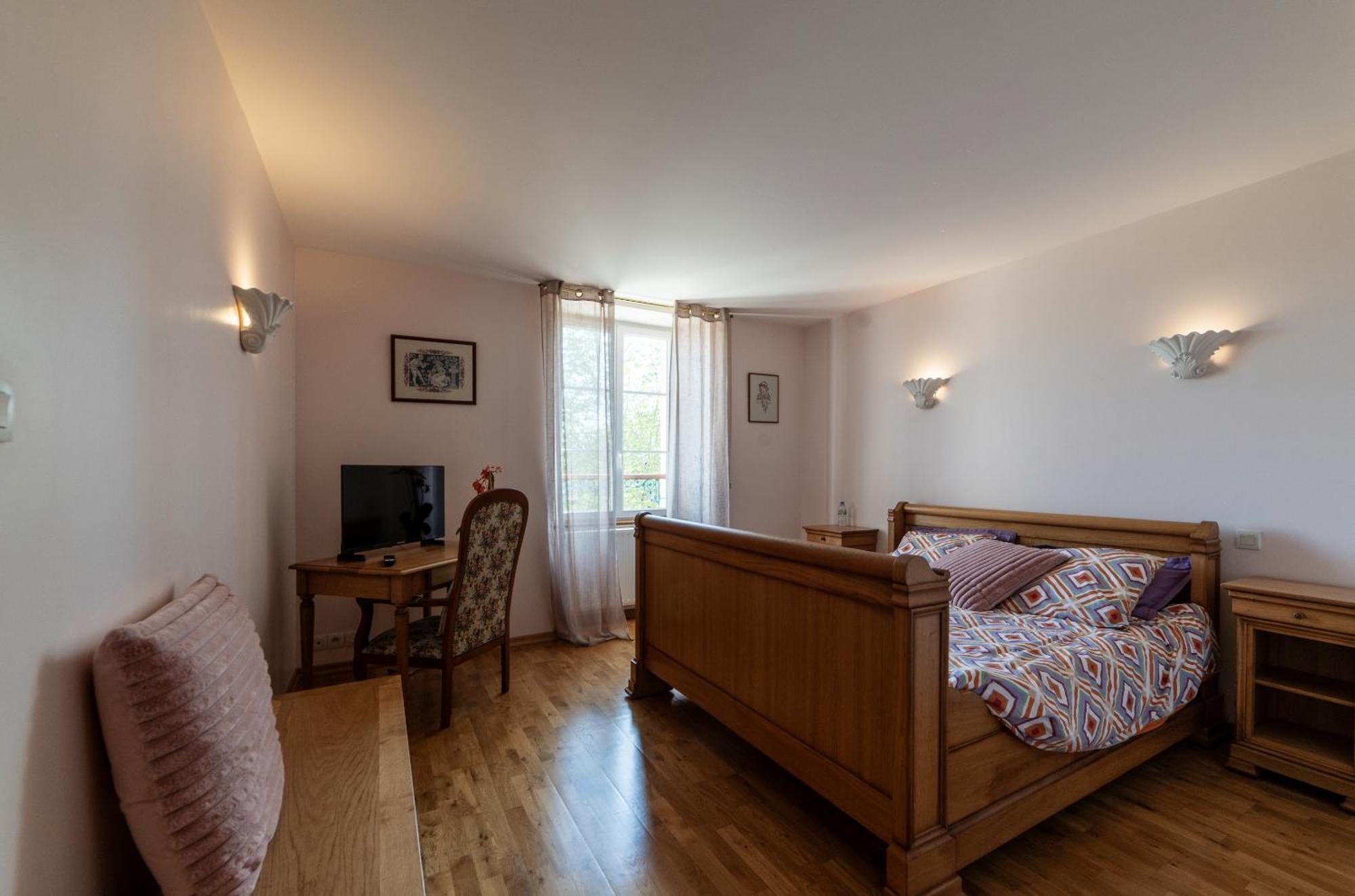 לינה וארוחת בוקר Montigny-la-Resle Chambre D'Hotes Le Val Du Chapelain חדר תמונה